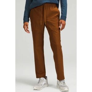 Lululemon Men’s Orange Brown Drawstring Pants